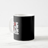 Mug Love Hope Cure - Sensibilisation aux cellules de f (Devant gauche)