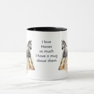 Mug Love Horses
