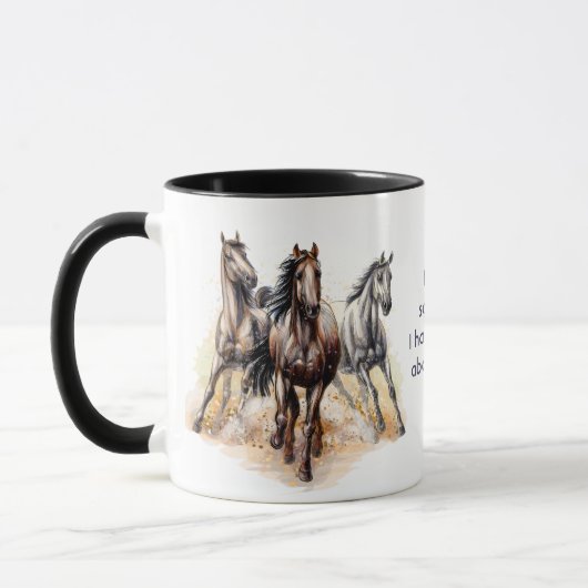 Mug Love Horses (Gauche)