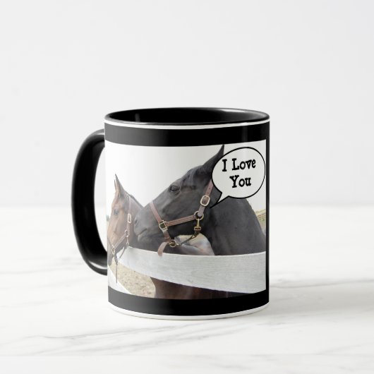 Mug Love Horses (Devant gauche)