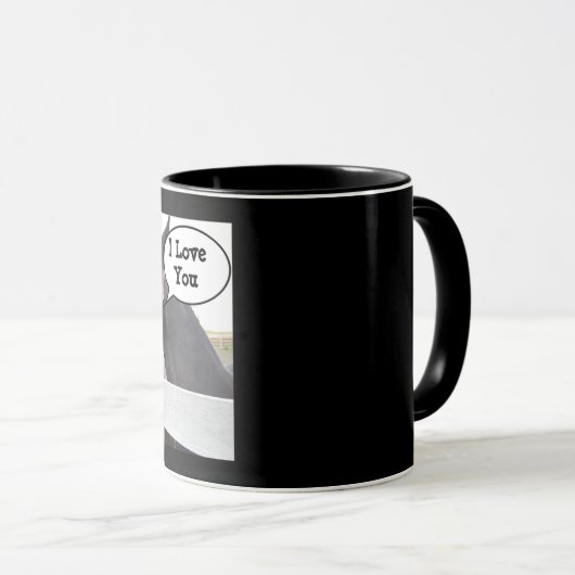 Mug Love Horses (Devant droit)