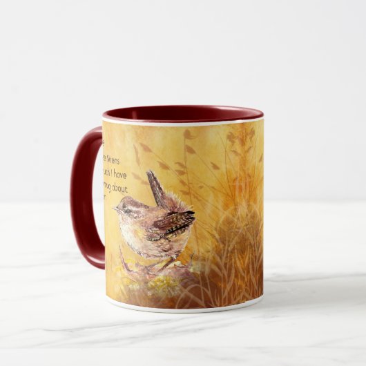 Mug Love House Wrens tellement que je me plaisante Cit (Devant gauche)