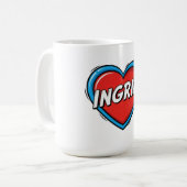 Mug Love Ingrid (Devant gauche)