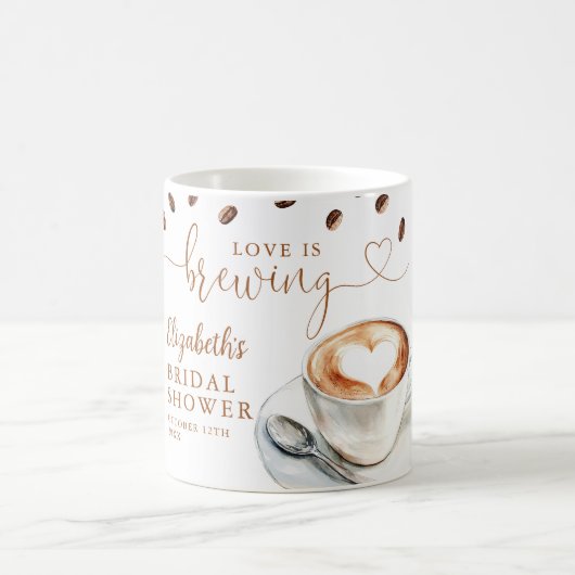 Mug Love Is Brewing Theme Bridal Shower (Centre)