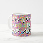 Mug Love Is Love Fierté (Devant gauche)