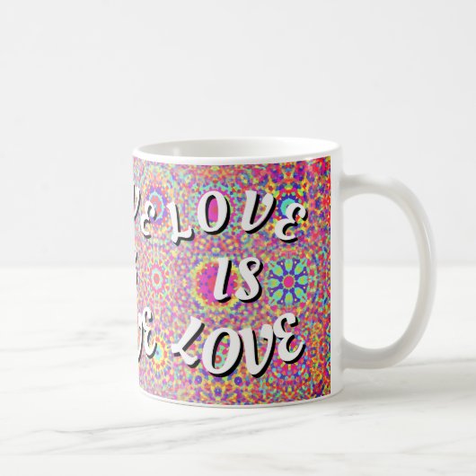 Mug Love Is Love Fierté (Droite)