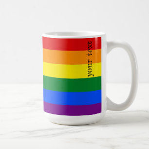 Mug Love Is Love Rayures Arc-en-ciel – LGBT personnal