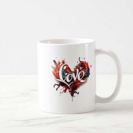 Mug Love Is On Valentines Day  (Droite)