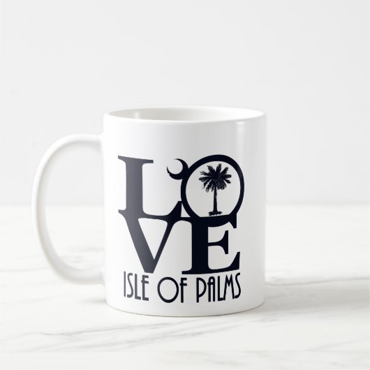 Mug LOVE Isle of Palms 11oz (Gauche)