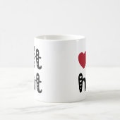 Mug Love It Hot with Hearts (Centre)