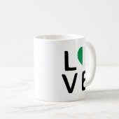 Mug Love - Italie Drapeau (Devant droit)