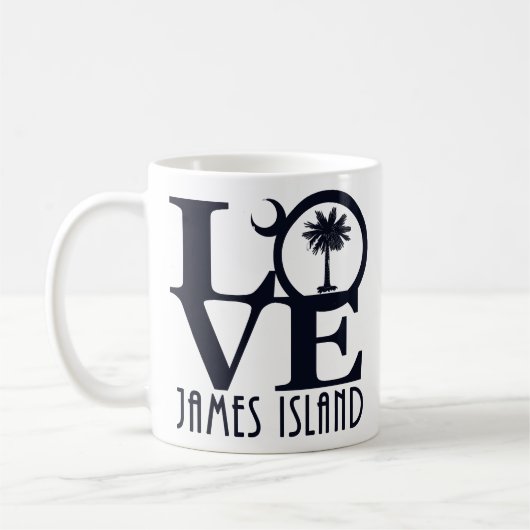 Mug LOVE James Island 11oz (Gauche)