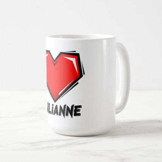 Mug Love Julianne (Devant droit)