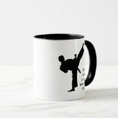 Mug Love Karate tant je tellement de citations amusant (Devant droit)