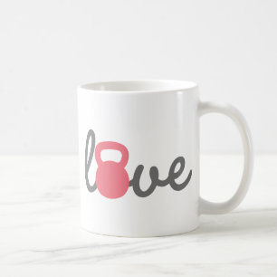Mug Love Kettlebell Pink