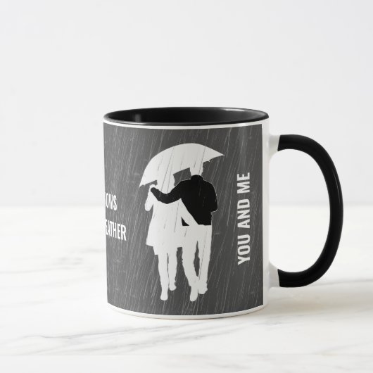 Mug Love Knove No Bad Weather personnalisable (Droite)