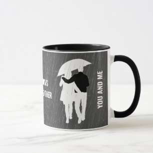 Mug Love Knows No Bad Weather personnalisable