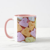 Mug "Love" La Saint Valentin's Candy Heart Coffee Cup (Gauche)