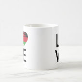 Mug Love - Le drapeau du Malawi (Centre)