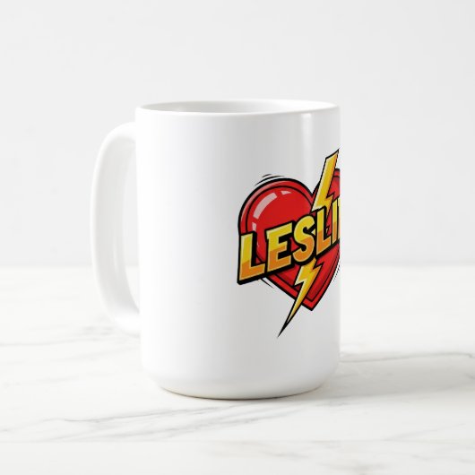 Mug Love Leslie (Devant gauche)