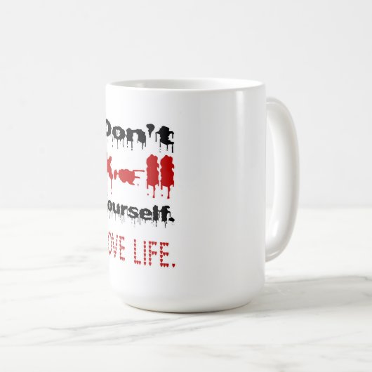 Mug Love Life (Devant droit)
