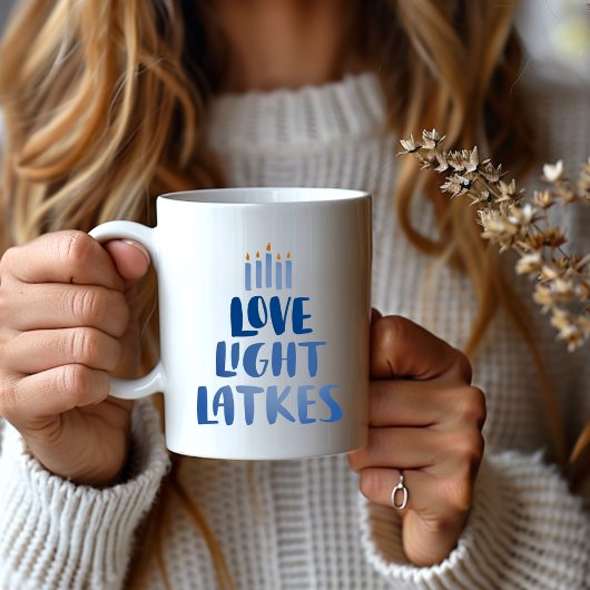 Mug Love Light Lakes | Hanoukka lunatique moderne