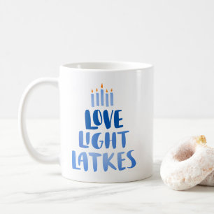 Mug Love Light Lakes Hanoukka moderne