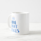 Mug Love Light Lakes | Hanoukka moderne (Devant gauche)