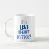 Mug Love Light Lakes | Hanoukka moderne (Gauche)