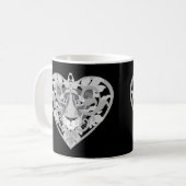 Mug Love Lioness Locket (argent) (Devant gauche)