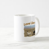 Mug Love Llamas - Les meilleurs amis (Devant droit)