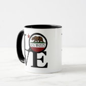 Mug LOVE Los Angeles California (Devant gauche)