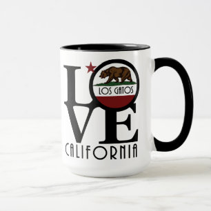 Mug LOVE Los Gatos 15oz