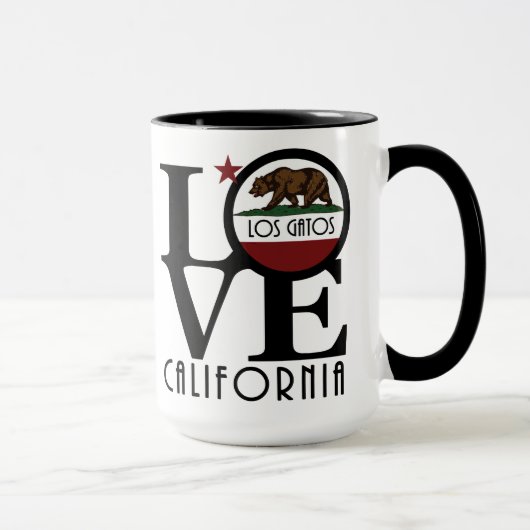 Mug LOVE Los Gatos 15oz (Droite)