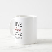 Mug Love Love Love (Devant gauche)