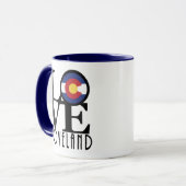 Mug LOVE Loveland Colorado (Devant gauche)