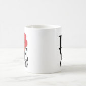 Mug LOVE Malabar 11oz Rouge Hibiscus (Centre)