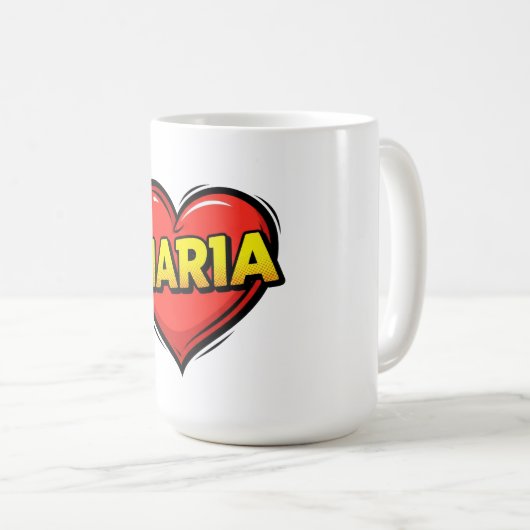 Mug Love Maria (Devant droit)