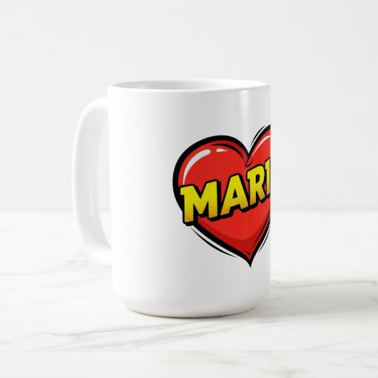 Mug Love Maria (Devant gauche)