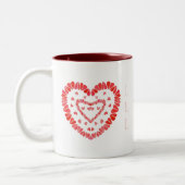 Mug LOVE Marron Bicolore (Gauche)