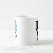 Mug LOVE Maui Blue Hibiscus 11oz (Centre)