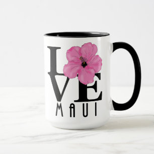 Mug LOVE Maui Rose 15oz