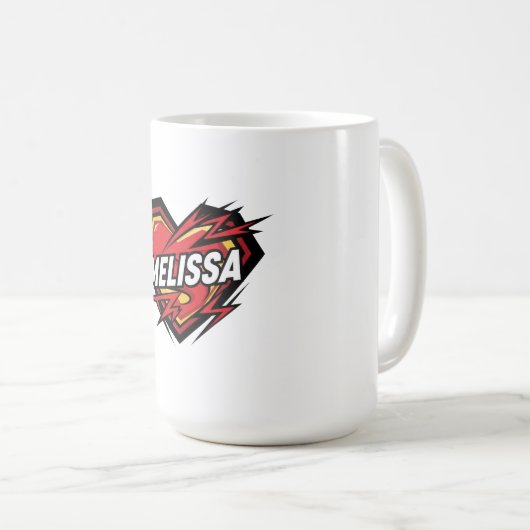 Mug Love Melissa (Devant droit)