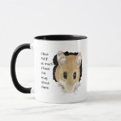 Mug Love Mice Mouse tellement je me plaisante Citer Mu (Gauche)