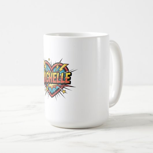 Mug Love Michelle (Devant droit)