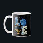 Mug LOVE Mignonne Hanoukka Décorations Dreidel Menorah<br><div class="desc">LOVE Mignonne Hanoukka Décorations Dreidel Menorah Chanukah</div>