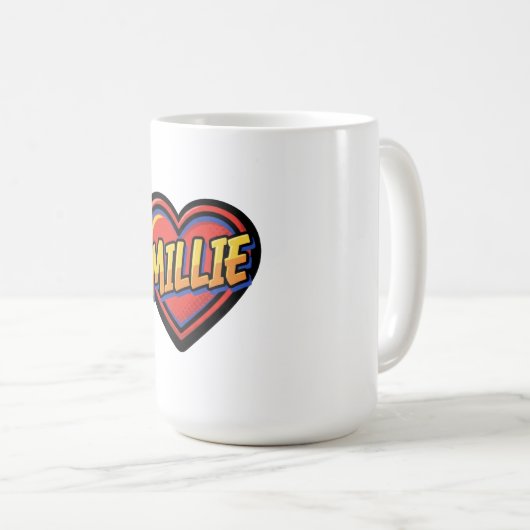 Mug Love Millie (Devant droit)