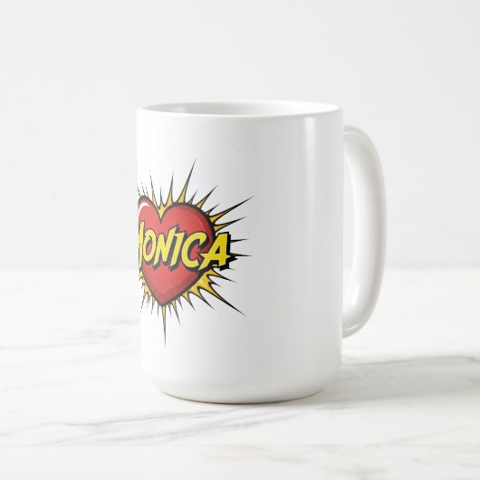 Mug Love Monica (Devant droit)