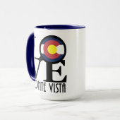 Mug LOVE Monte Vista 15oz (Devant gauche)