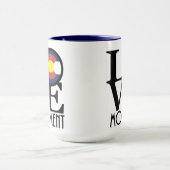 Mug LOVE Monument Colorado 15oz (Centre)
